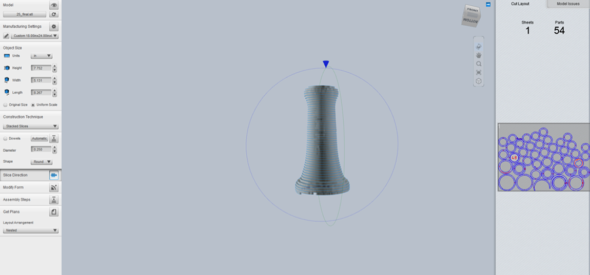 3D Scan of Telephone Receiver