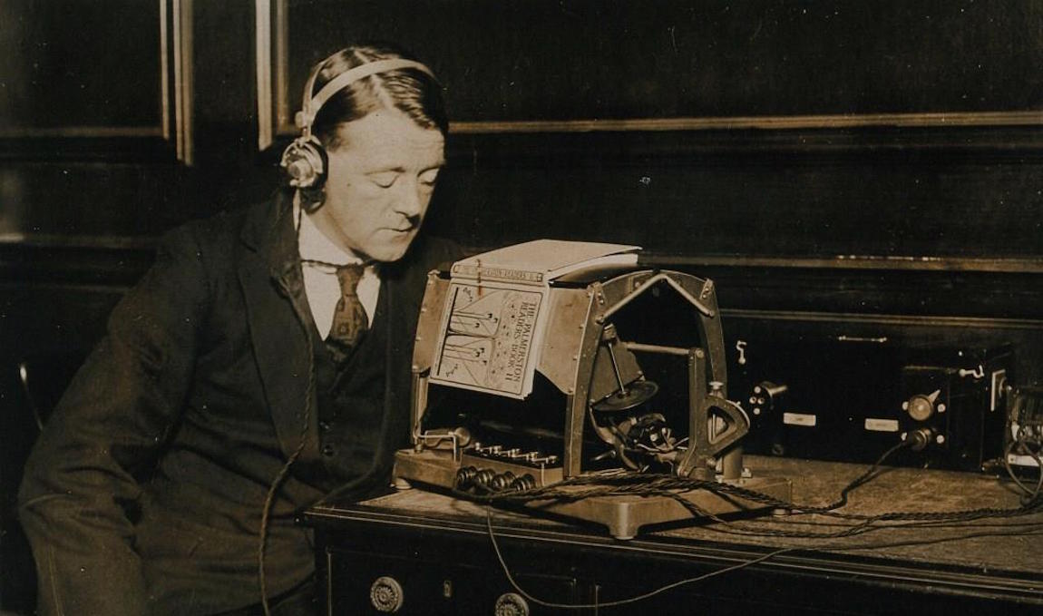 The "Optophone": a reading device for the blind. Credit: Wellcome Library, London and Wellcome Images