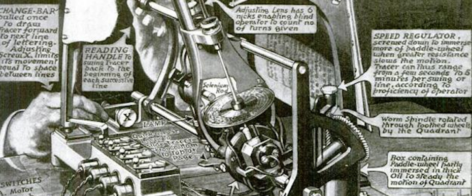 Optophone Illustration