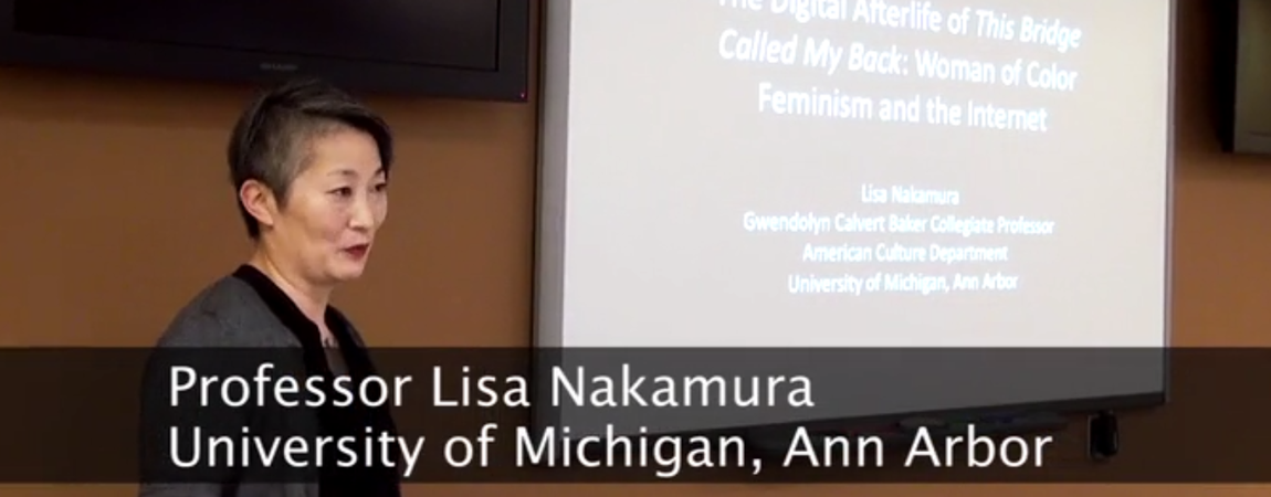 Lisa Nakamura Speaking at PACTAC in Collaboration with the MLab and UVic Digital Humanities Committee