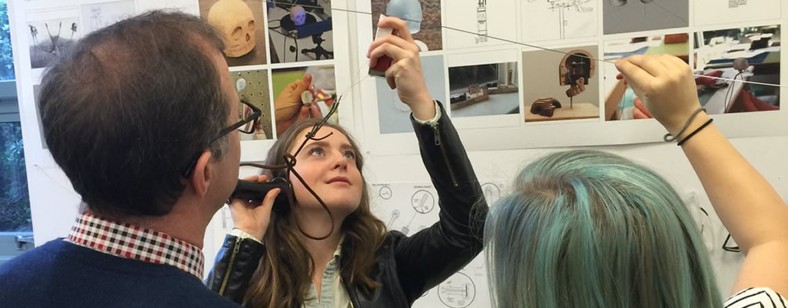 Andrew Stauffer (UVA) Recording on Wire in the Lab with Danielle and Kat