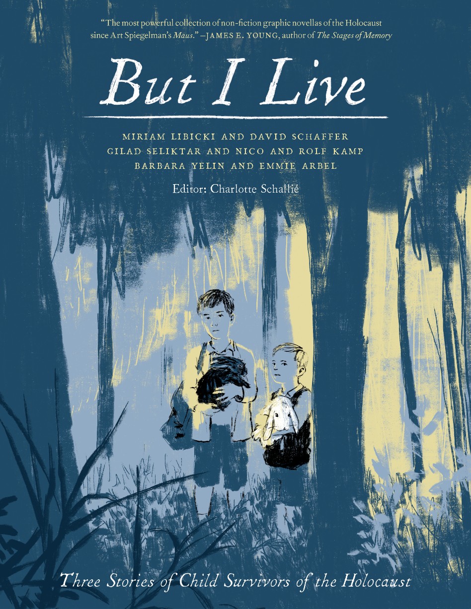 cover for but I live featuring Rolf and Nico Kamp holding two bunnies