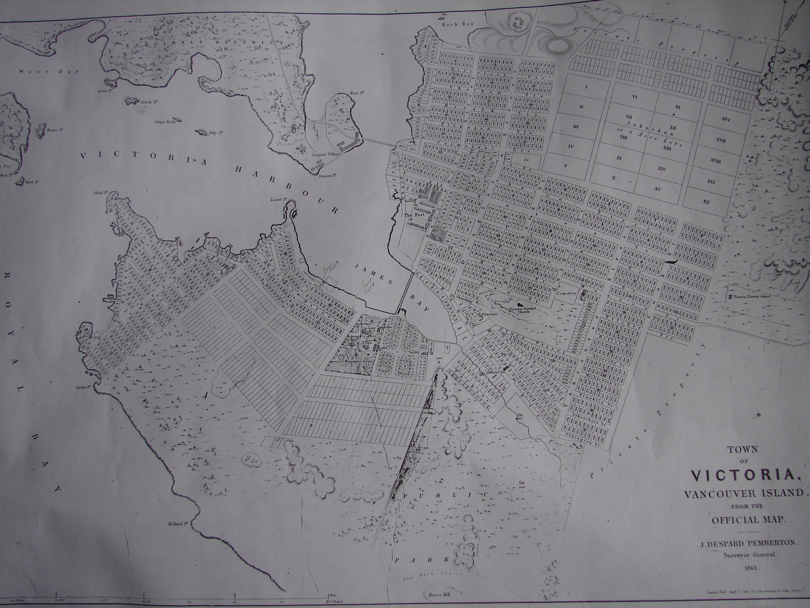 Victoria Town, 1861