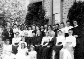 Group photo outside the BC POH on Rae Street, c1892 (BC Archives E-01315)