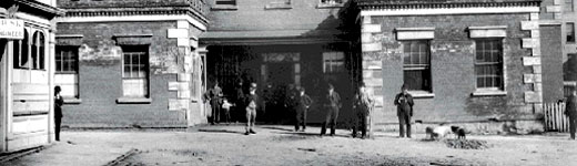 Bastion Square Jail, 1870s, BCA: G-04524