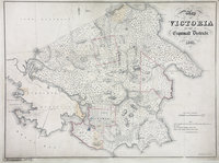 Map of Victoria and part of Esquimalt Districts, 1861.