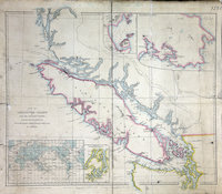 Map of Vancouver Island and the adjacent coasts. Vancouver Island and the adjacent coasts.