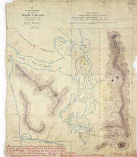 San Juan Water Boundary (Arbitration) : list of maps sent to Admiral Prevost at Berlin on the 12th June 1872 [map 30] Diagram of a portion of Oregon Territory