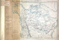 Map of North America.