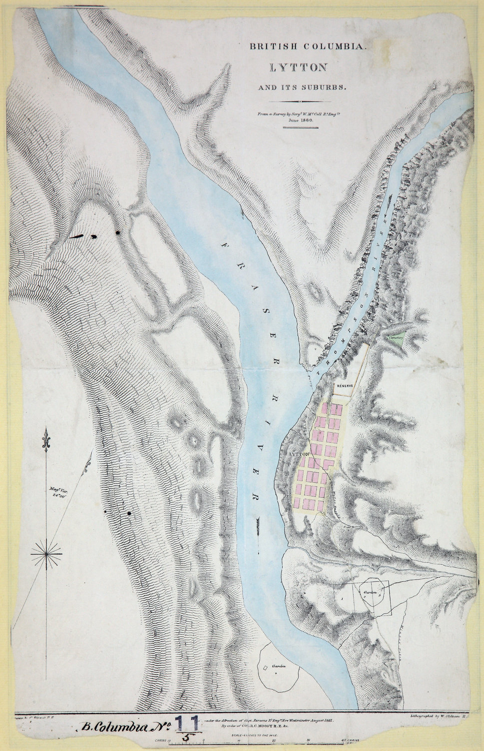 Lytton and its Suburbs, 1860.
