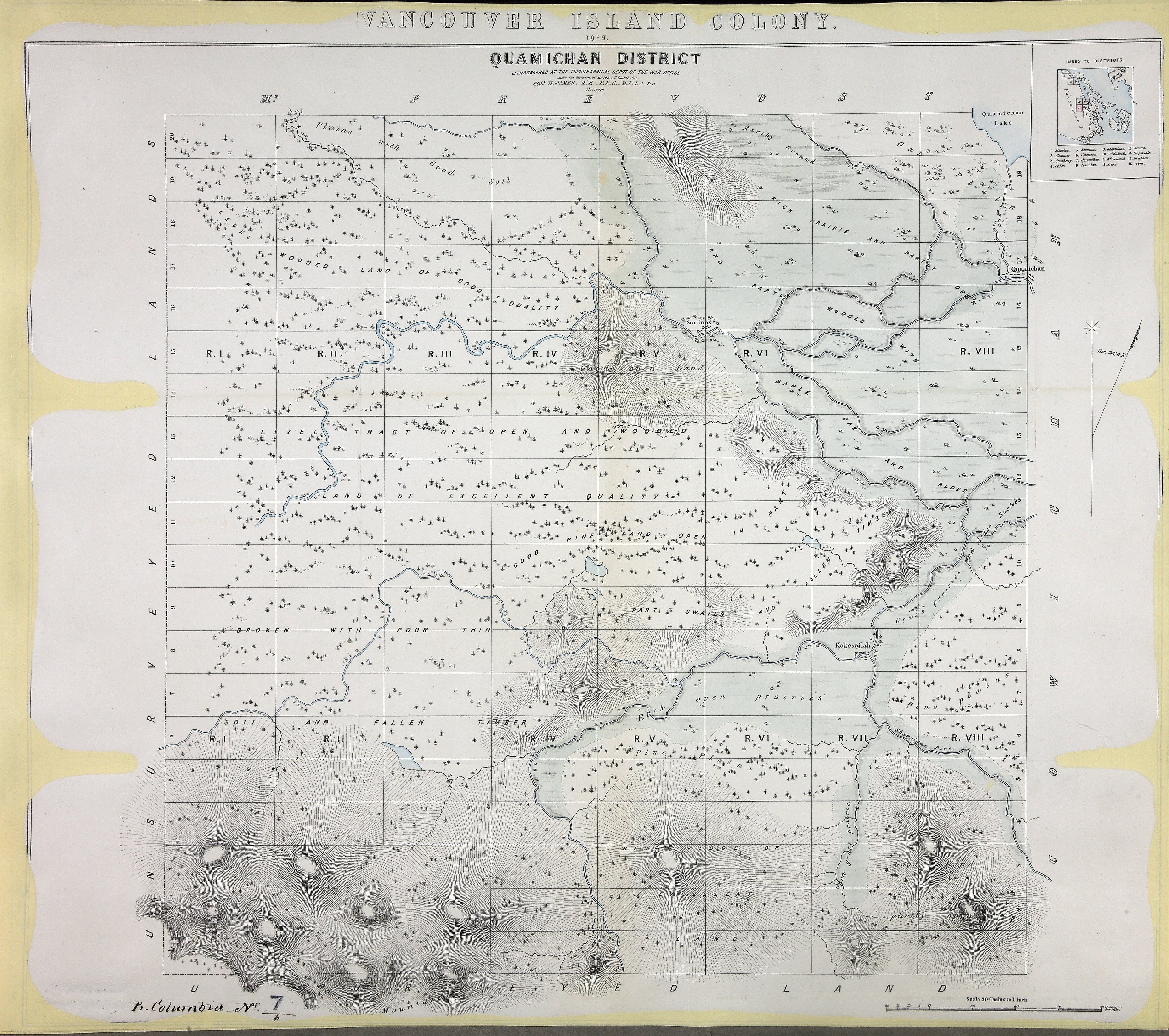 Quamichan District 1859.