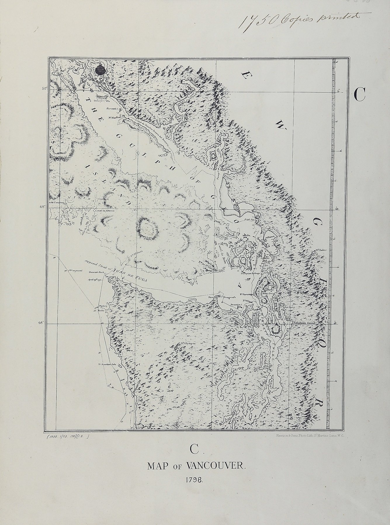 San Juan boundary dispute maps [map C].