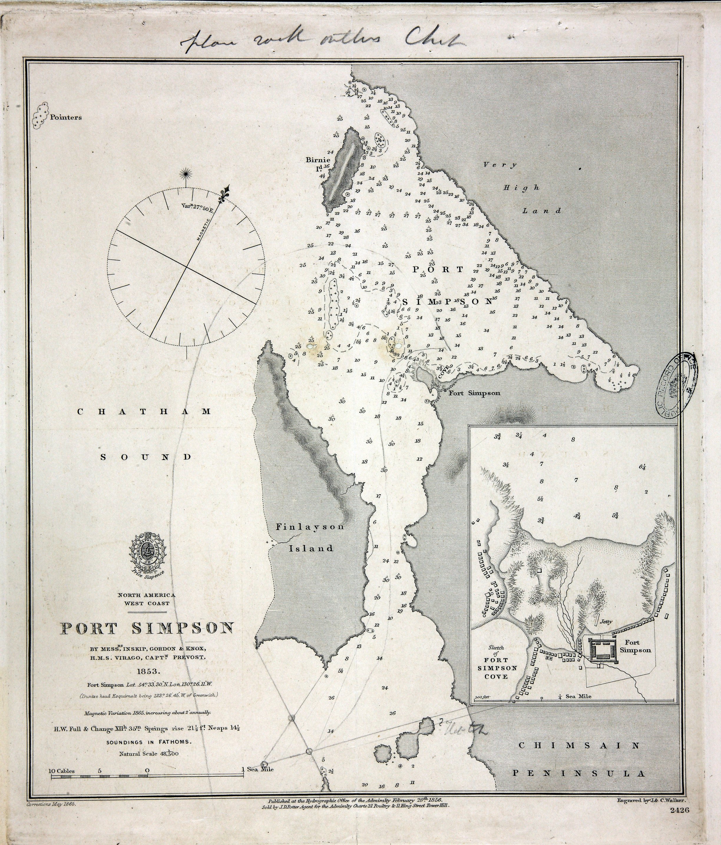 Port Simpson, 1853.