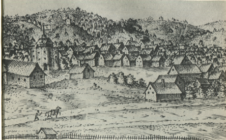 The View of the Cittye of London from the North towards the Sowth, reprinted in Berry, The First Public Playhouse.