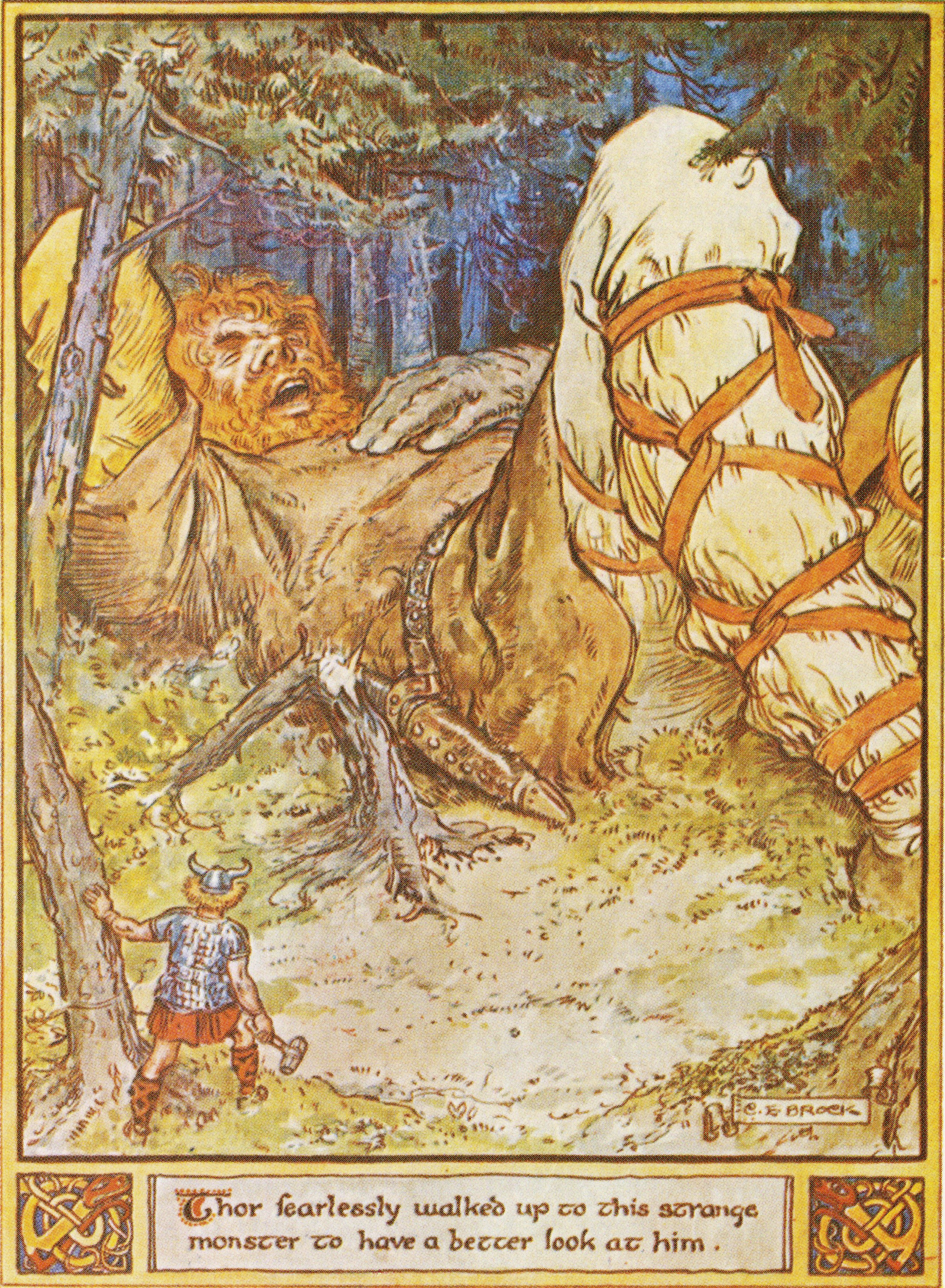 Þórr and the Giant Skrymir