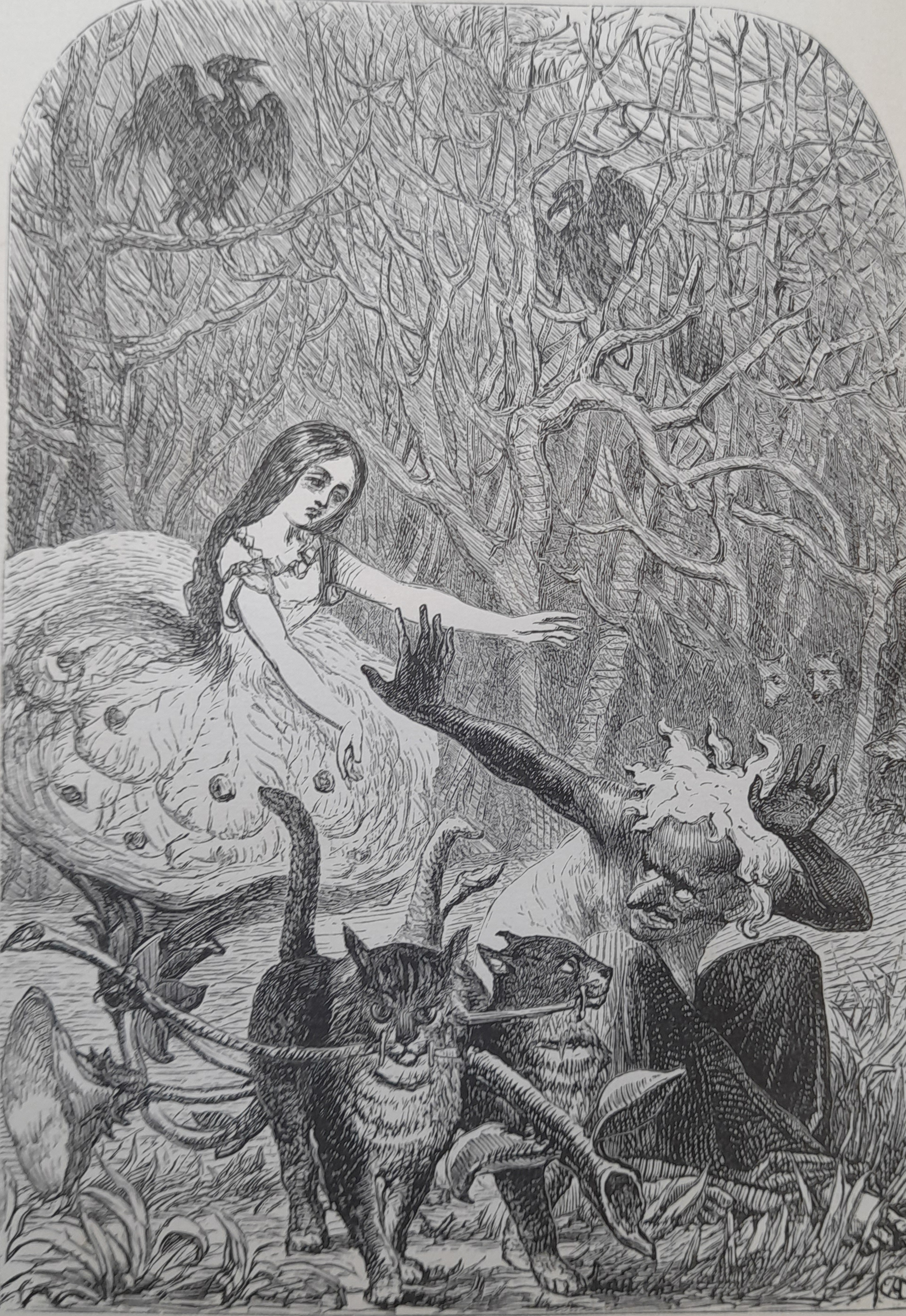 "Freyja at the Entrance of the Iron Wood"