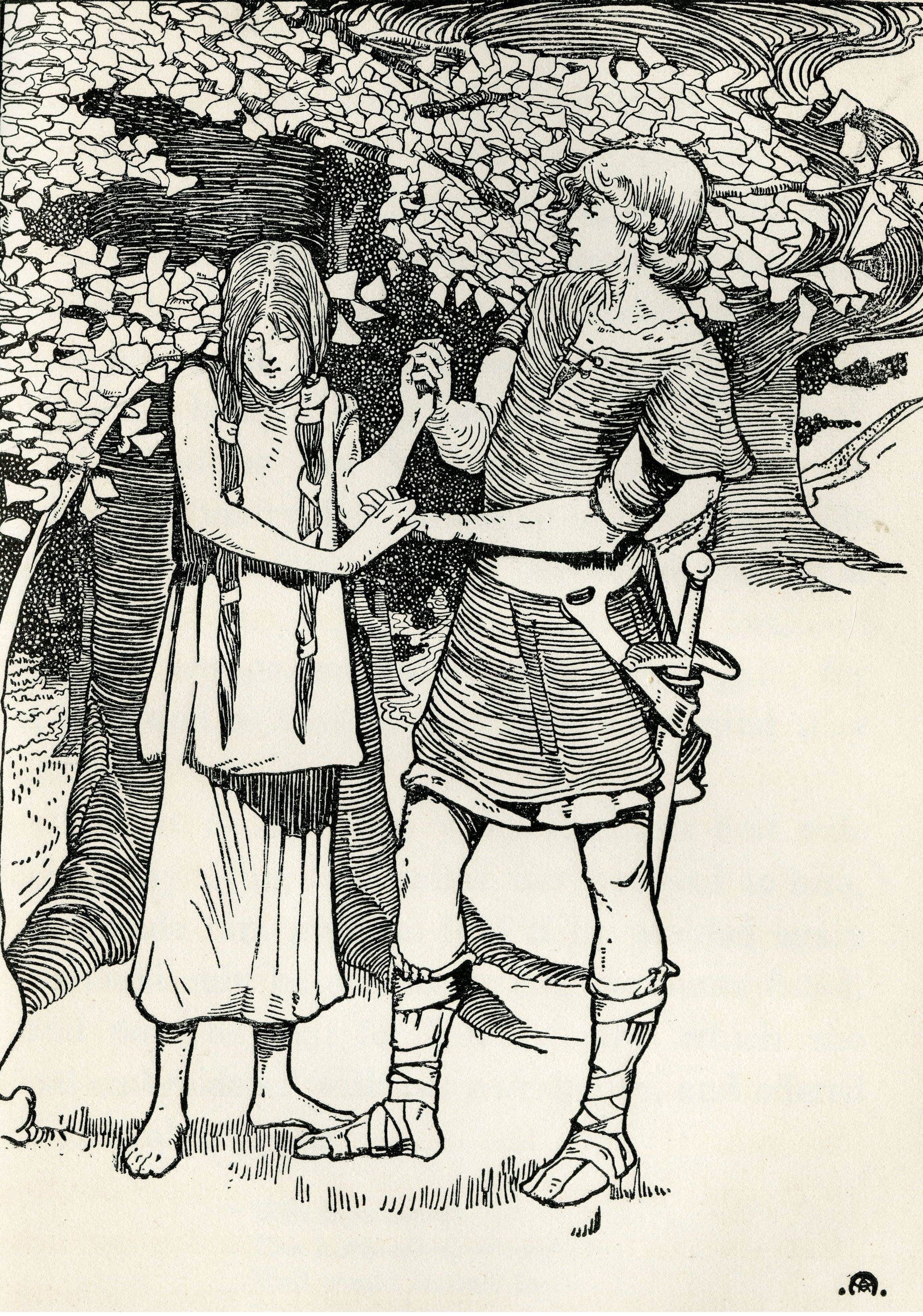 Kráka and Ragnarr