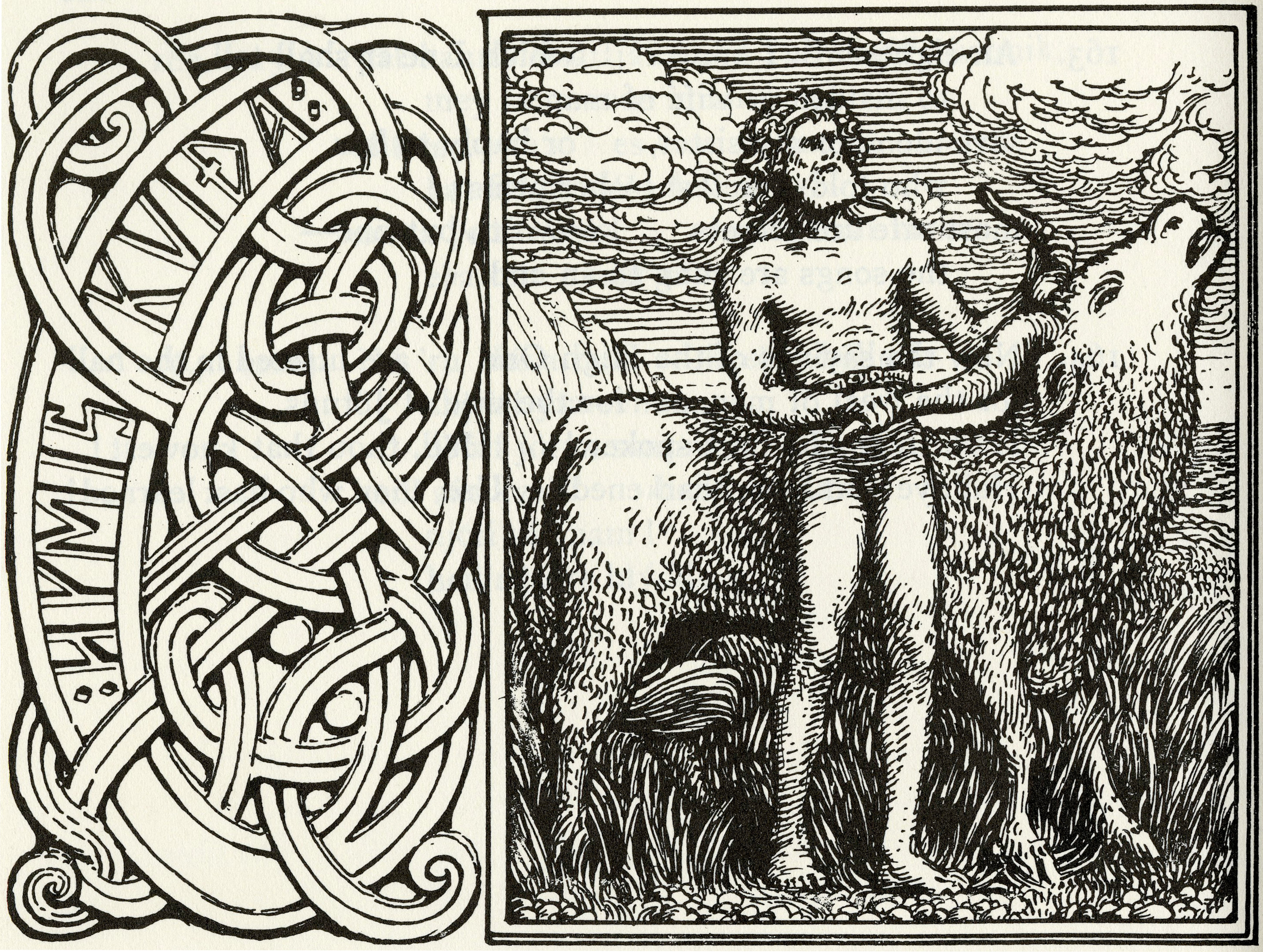Þórr Slays the Ox
