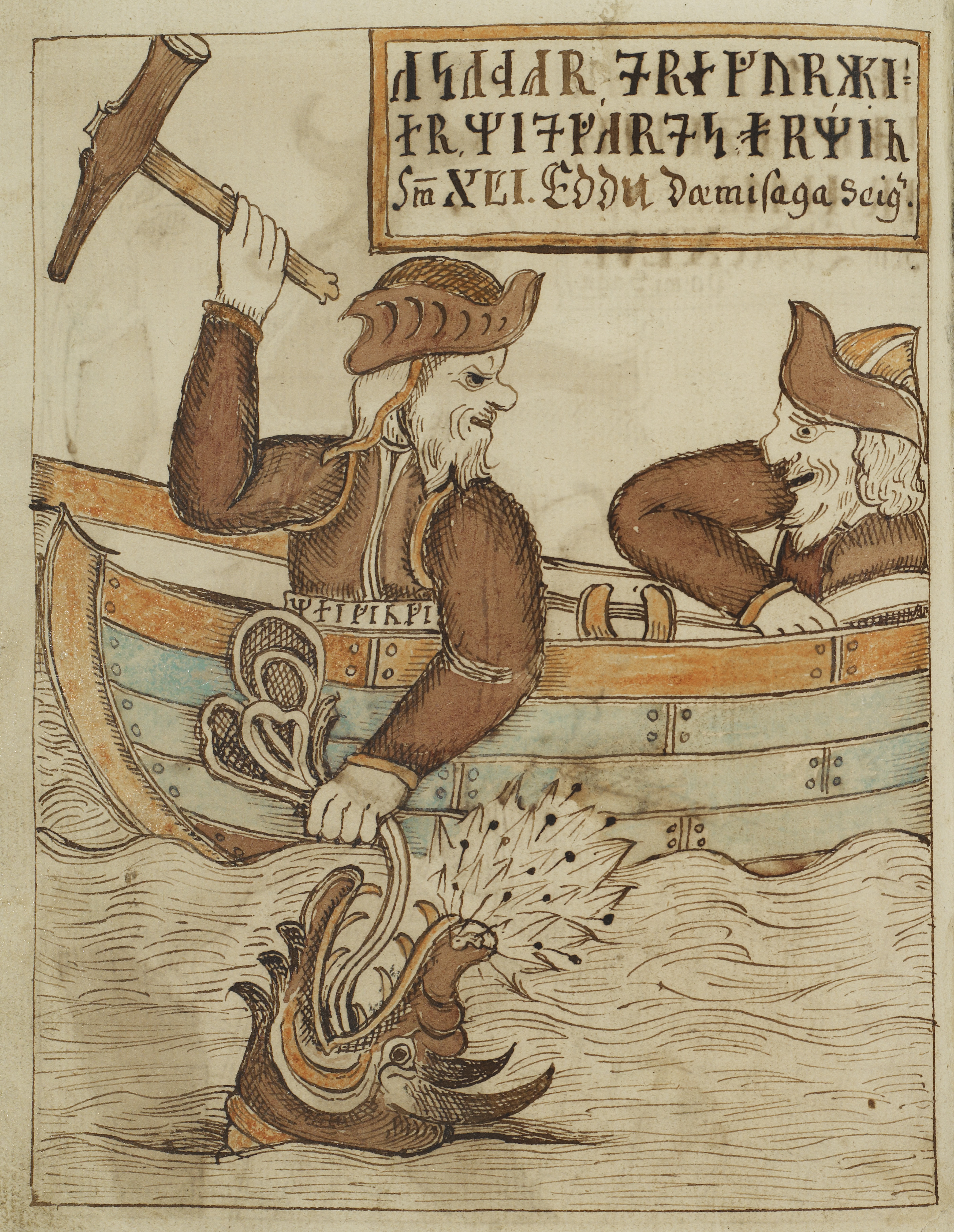 Þórr Fishing for Miðgarðsormr