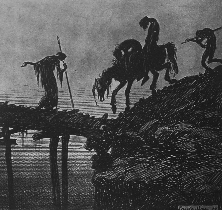 Móðguðr Guarding the Bridge