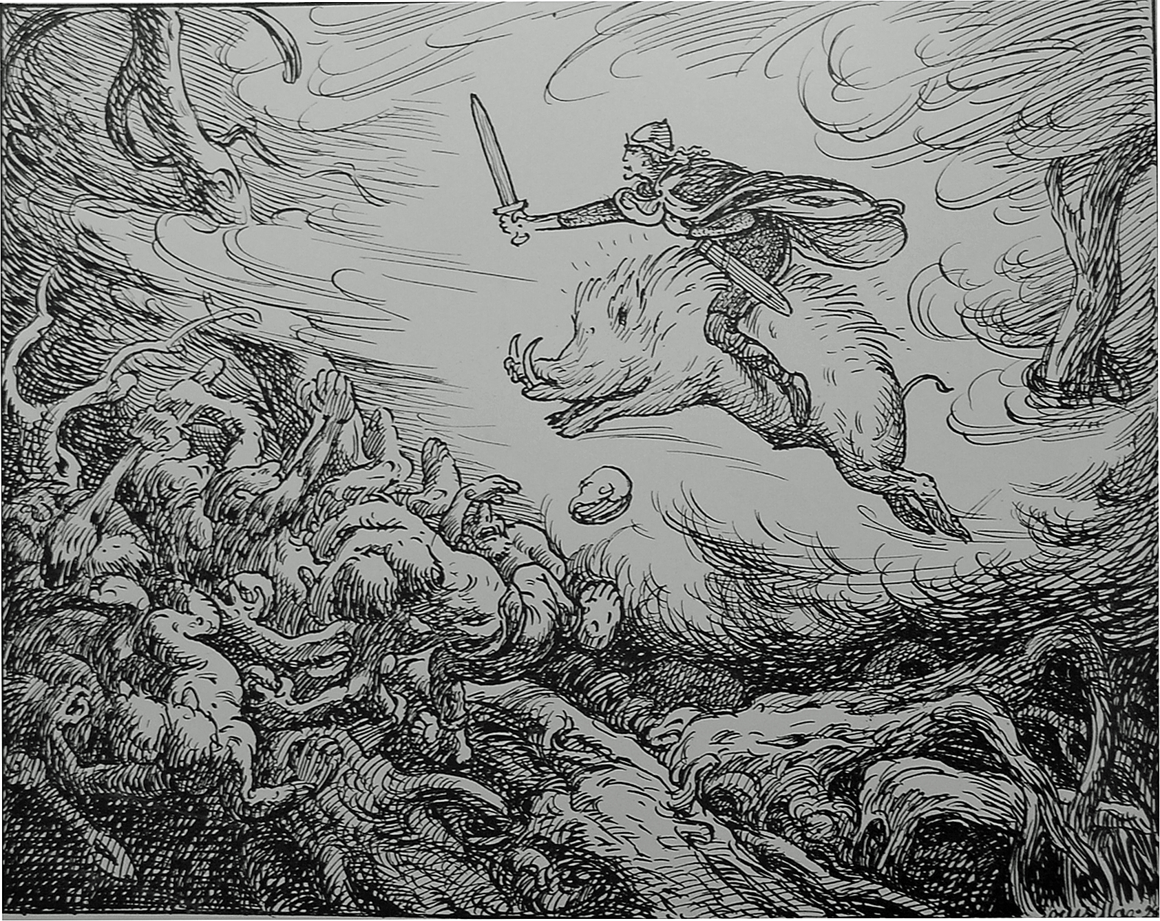 Freyr at The Battle of Ragnarök