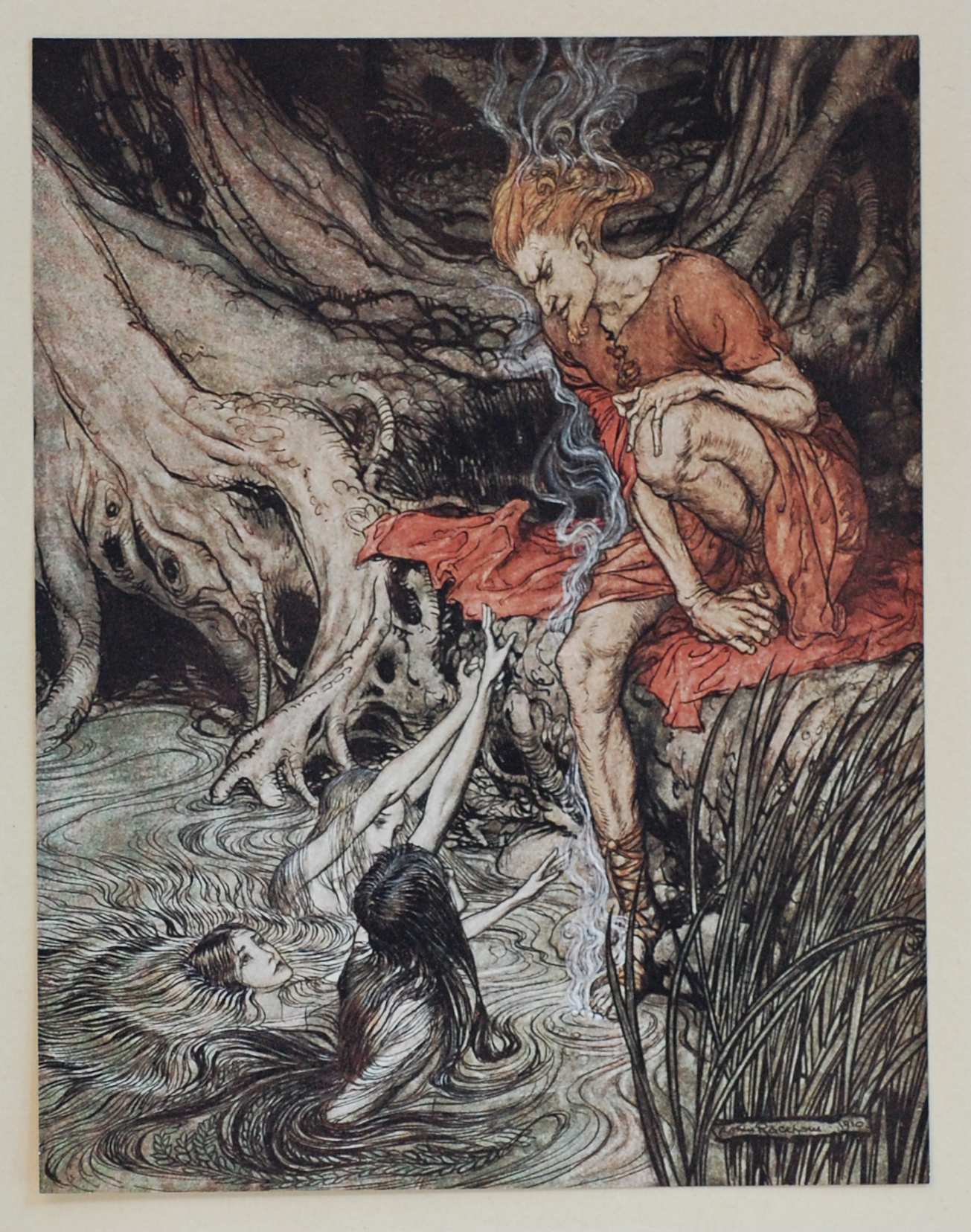 Loge and the Rhinemaidens