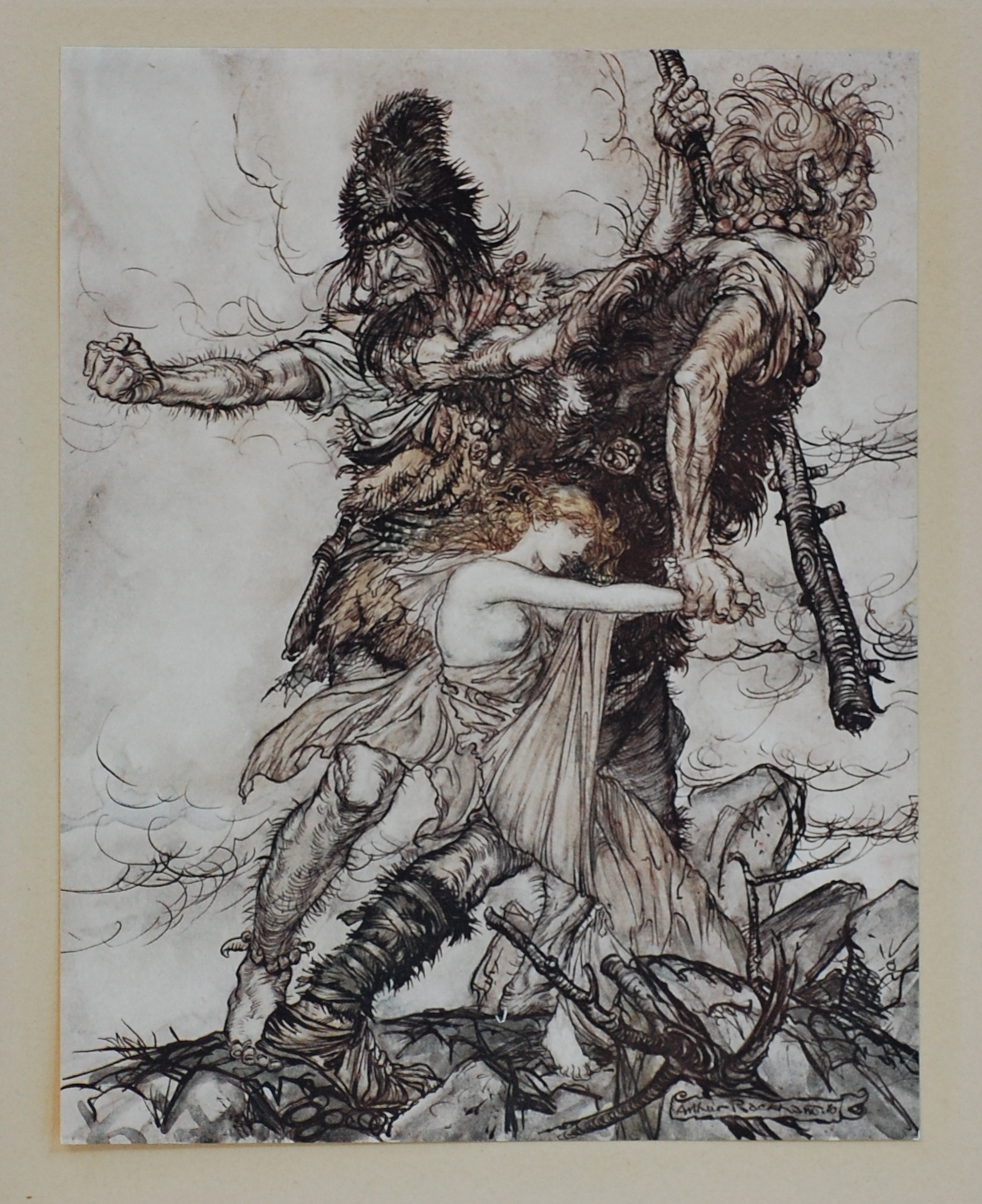 Fasolt and Fafner Carrying Off Freia