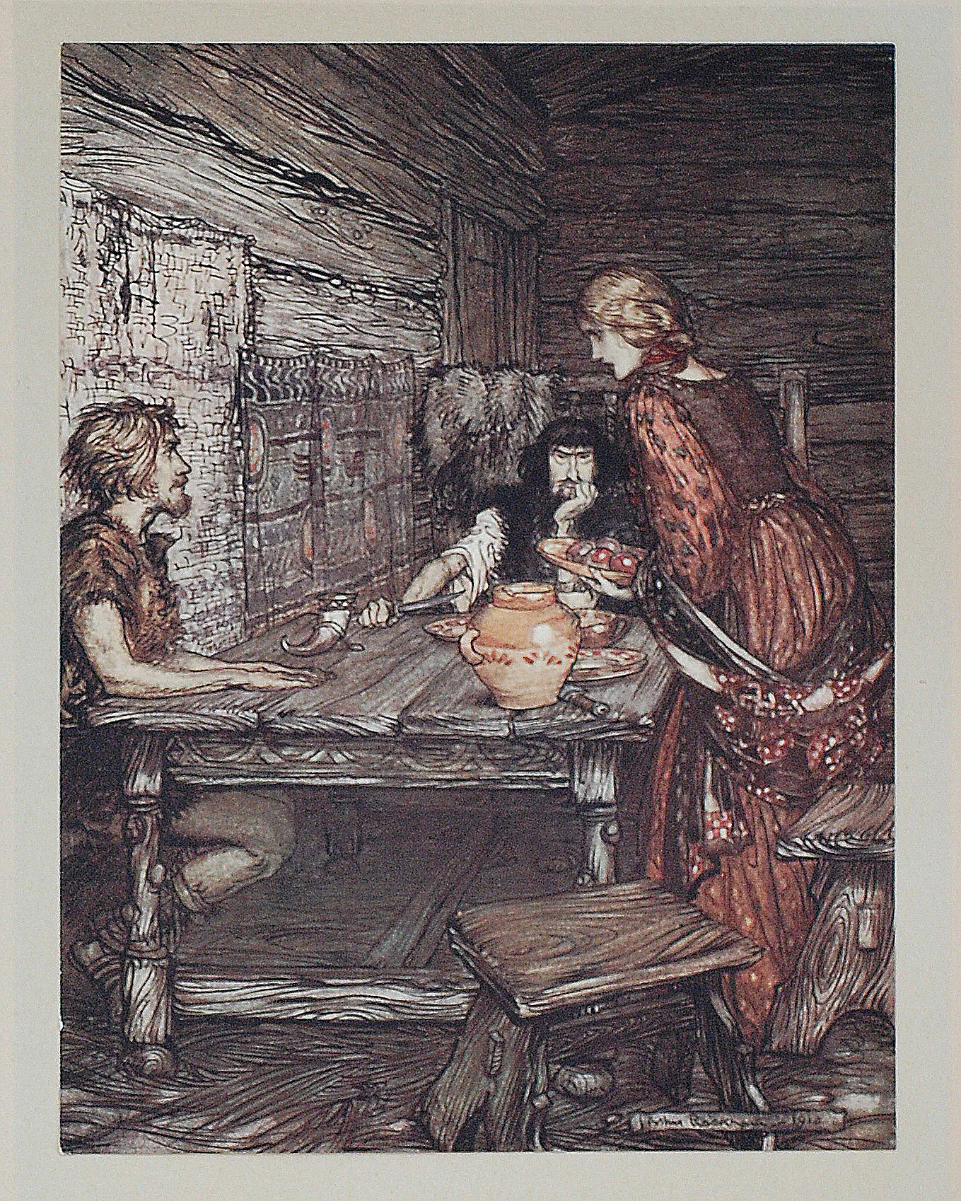 Siegmund Dines with Sieglinde and Hunding