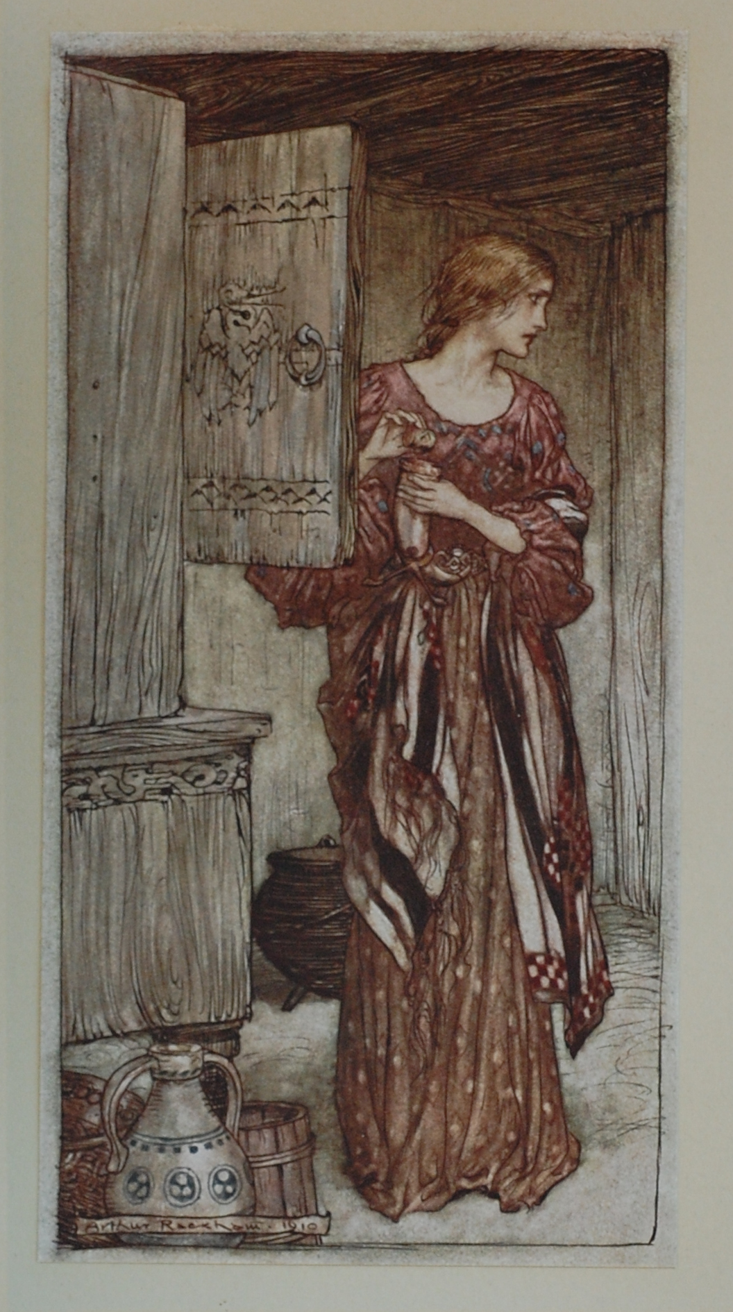 Sieglinde Preparing Hunding's Drink
