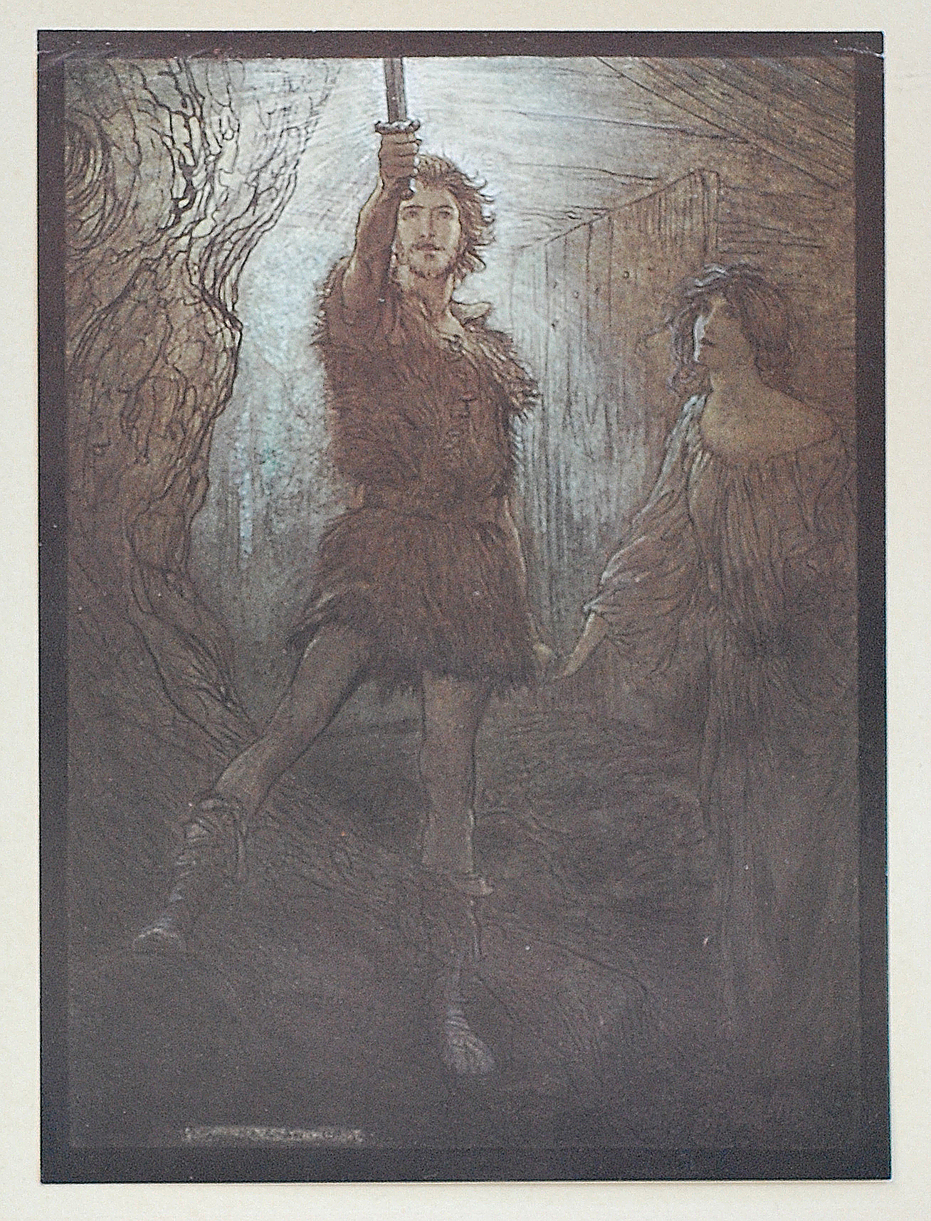 Siegmund and the Sword Nothung