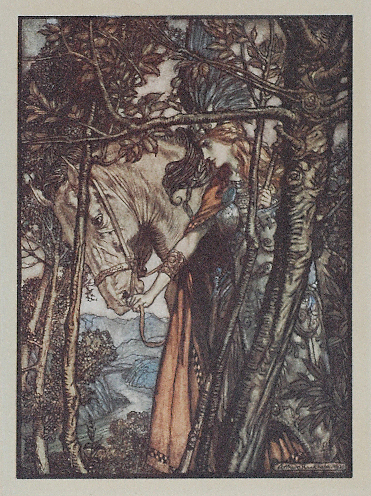 Brünnhilde and Grane