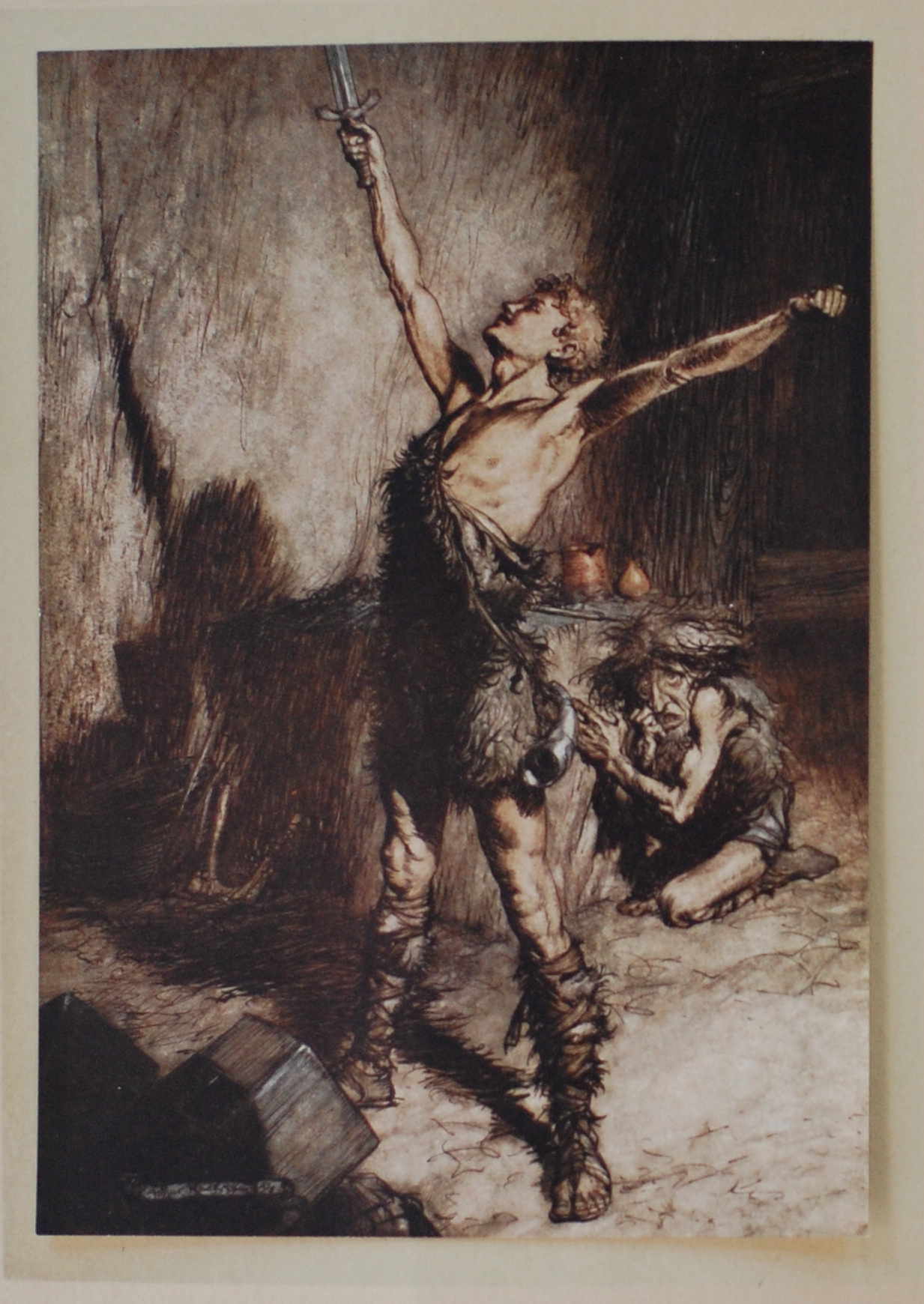 Siegfried Wields Nothung