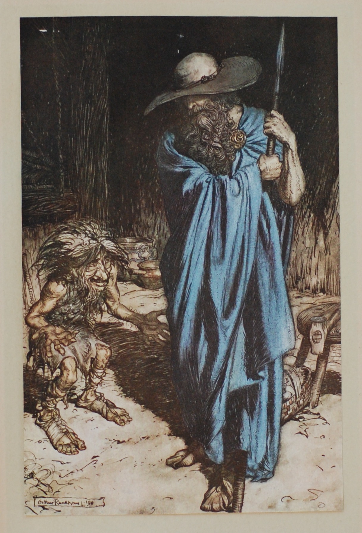 Mime and the Wanderer
