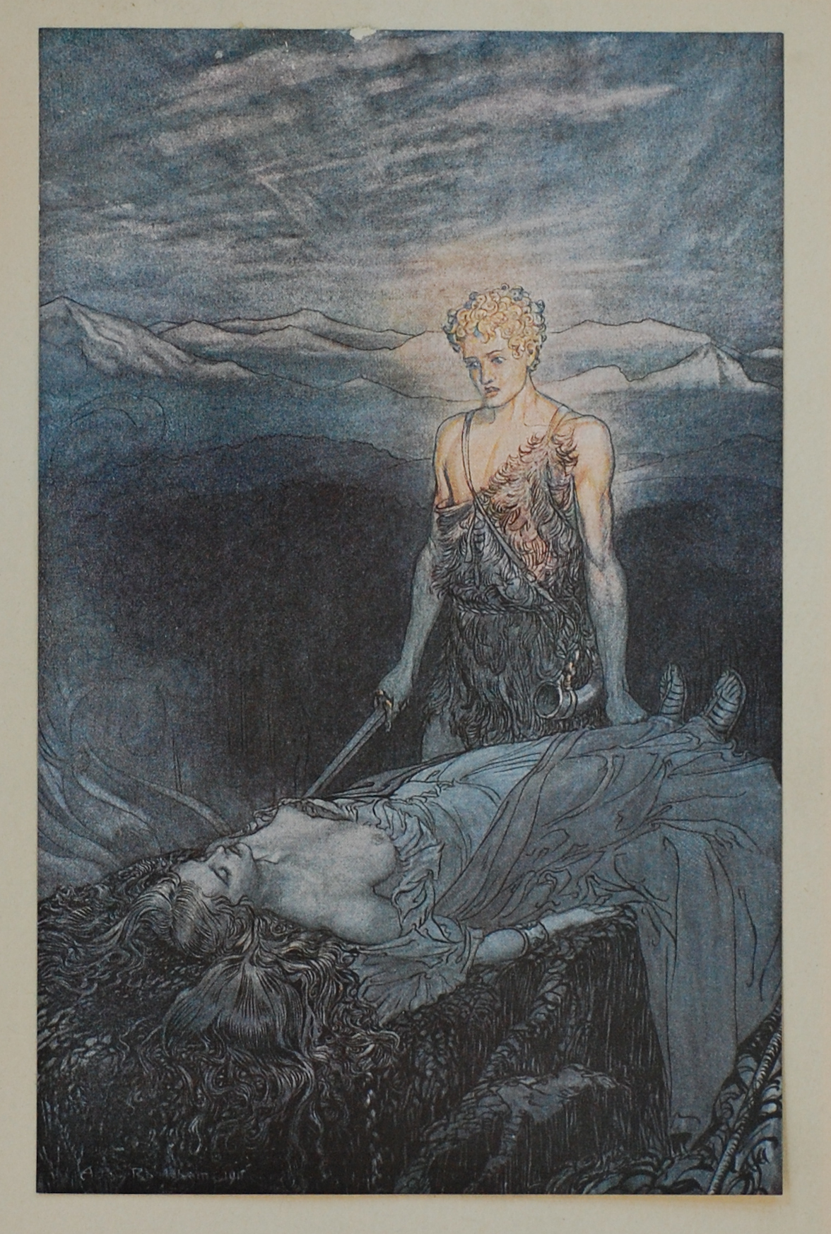 Siegfried Discovers Brünnhilde