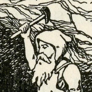 Illustrated Title Header for "The Hammer of Thor". 1901. Artist Not Known.
