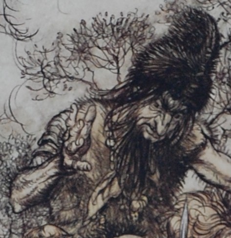 Freia's Ransom. 1939. Arthur Rackham September 19, 1867-September 6, 1939. Freia's Ransom. 1939. Arthur Rackham September 19, 1867-September 6, 1939.