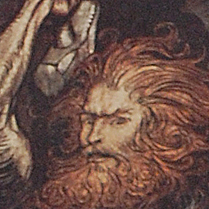 Donner Summons a Storm. 1939. Arthur Rackham September 19, 1867-September 6, 1939. Donner Summons a Storm. 1939. Arthur Rackham September 19, 1867-September 6, 1939.