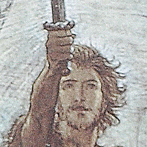 Siegmund and the Sword Nothung. 1939. Arthur Rackham September 19, 1867-September 6, 1939.
