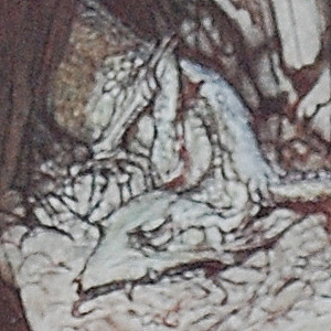 Fafner Guarding Alberich's Ring. 1939. Arthur Rackham September 19, 1867-September 6, 1939.