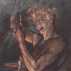Siegfried Reforges Nothung. 1939. Arthur Rackham September 19, 1867-September 6, 1939.