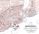 Nanaimo 1891 with modern overlay