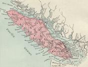 Map of Vancouver Island