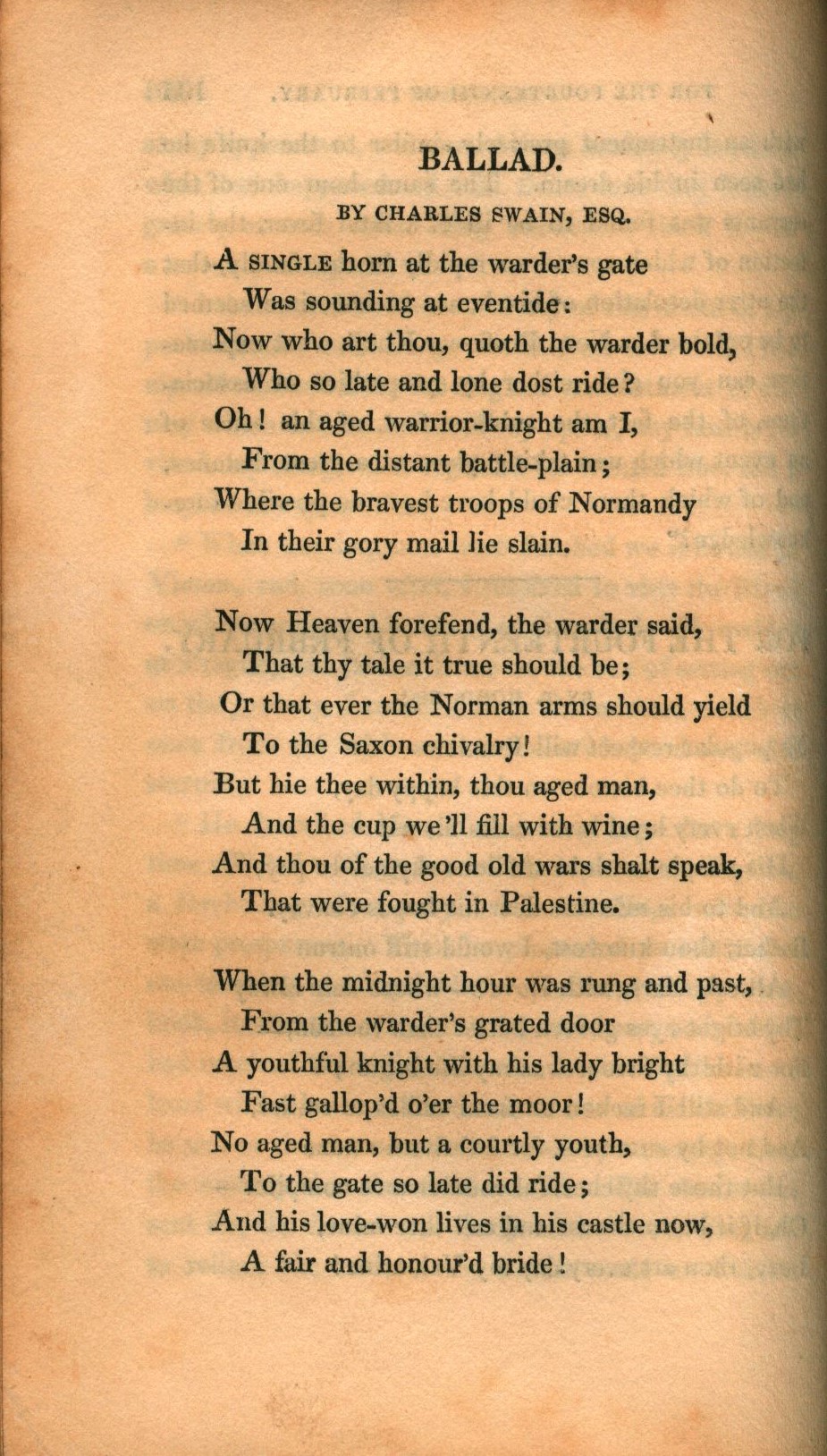 What Is A Ballad Poem